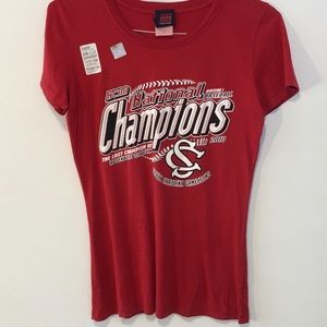 NEW Gamecocks Baseball Champion T-Shirt Women’s L